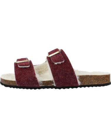 Woman House slipers GEOX ZAPATILLAS HOGAR MUJER MODELO D BRIONIA COLOR BURDEOS  C7357