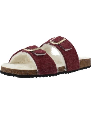 Pantufas GEOX  de Mulher ZAPATILLAS HOGAR MUJER MODELO D BRIONIA COLOR BURDEOS  C7357