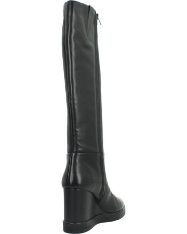BOTAS GEOX D ELIDEA WEDGE MUJER C9999 BLACK C9999