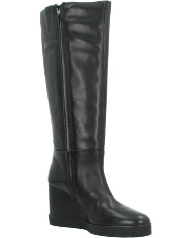 BOTAS GEOX D ELIDEA WEDGE MUJER C9999 BLACK C9999