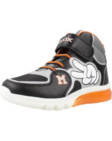 BASKETS HAUTES GEOX J CIBERDRON BOY AVEC LUMIÈRES POUR GARÇON C0039