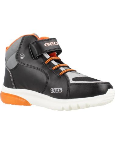 BASKETS HAUTES GEOX J CIBERDRON BOY AVEC LUMIÈRES POUR GARÇON C0039