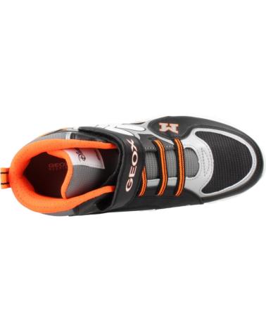 BASKETS HAUTES GEOX J CIBERDRON BOY AVEC LUMIÈRES POUR GARÇON C0039