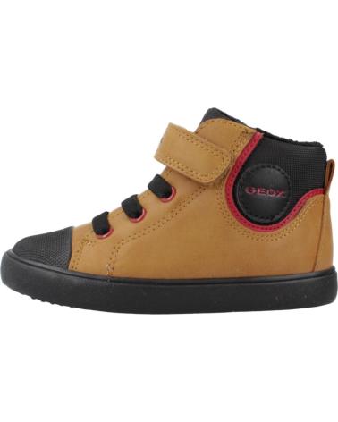 Sportivo per Bambino GEOX BOTAS NINO MODELO B GISLI COLOR MARRON C2G9B