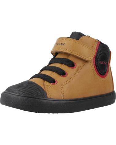 Sportivo per Bambino GEOX BOTAS NINO MODELO B GISLI COLOR MARRON C2G9B