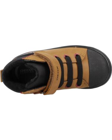 Sportivo per Bambino GEOX BOTAS NINO MODELO B GISLI COLOR MARRON C2G9B
