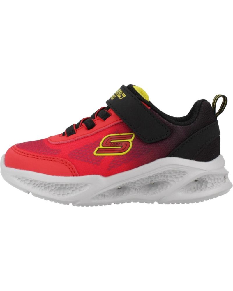 Zapatos skechers de luces rojas on sale