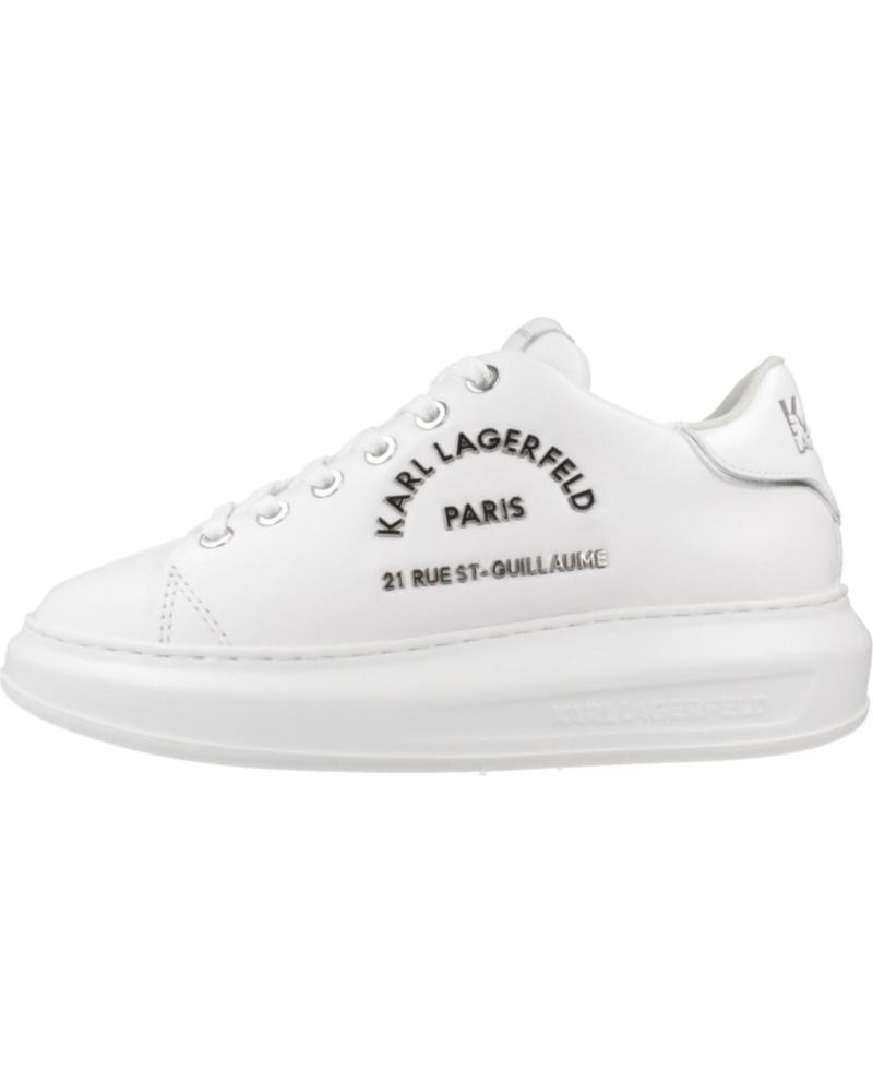 Zapatillas deporte KARL LAGERFELD  de Mujer ZAPATILLAS MUJER MODELO KAPRI METAL MAISON COLOR BLANCO 01S  01S WHITE