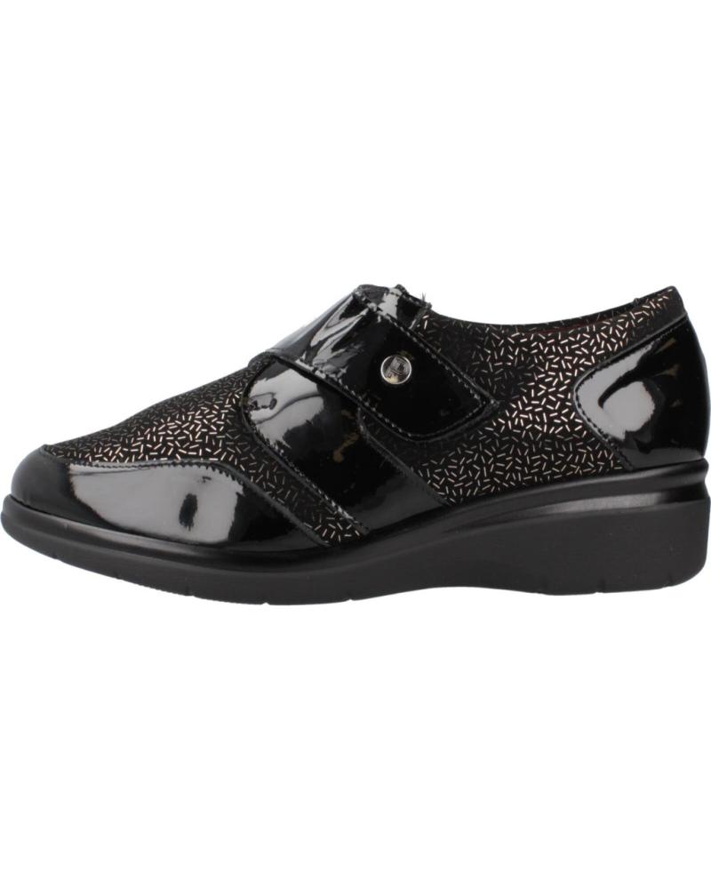 Woman shoes PITILLOS ZAPATOS CONFORT MUJER MODELO 10021P COLOR  NEGRO