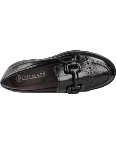 Woman Mocasines PITILLOS MOCASINES MUJER MODELO 10096P COLOR  NEGRO