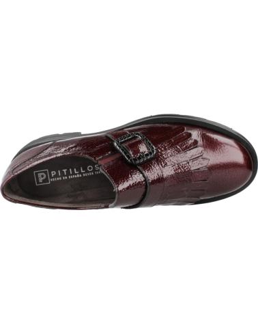 Woman Mocasines PITILLOS MOCASINES MUJER MODELO 10097P COLOR  BURDEOS