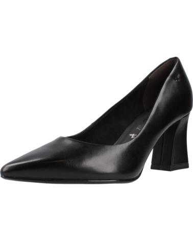 SAPATOS DE SALTO TAMARIS 1-22427-43 PRETOS - SALTO BLOCO E BIQUEIRA PONTIAGUDA BLACK