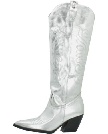 Botas YELLOW  de Mujer BOTAS MUJER MODELO FANCY XL COLOR  PLATA