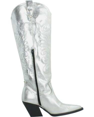 Botas YELLOW  de Mujer BOTAS MUJER MODELO FANCY XL COLOR  PLATA