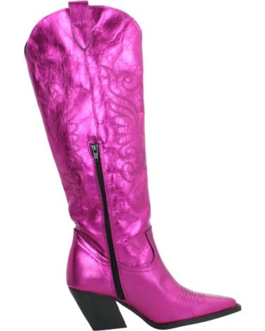 Botas YELLOW  de Mujer BOTAS MUJER MODELO FANCY XL COLOR ROSA  FUXIA