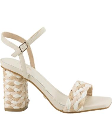 Woman Sandals GUESS CADANTE FL6CAD ELE03 MARRN MARRóN  BEIGE