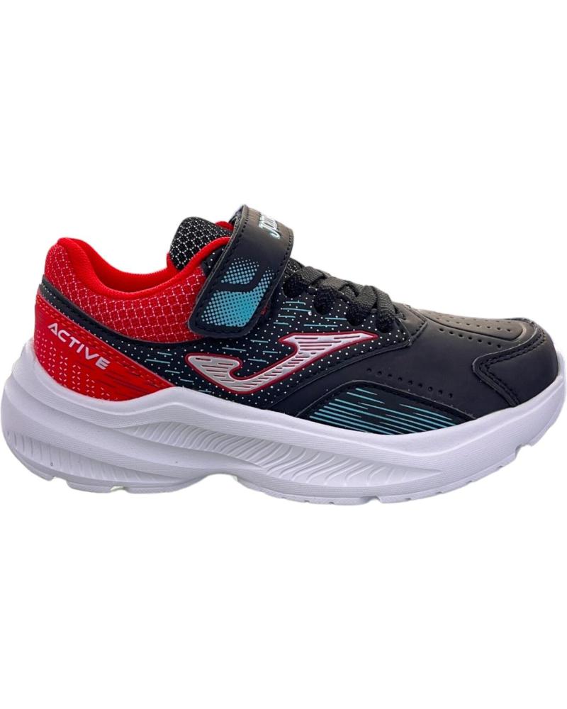 Sportif JOMA  pour Fille et Garçon ZAPATILLAS DEPORTIVAS NINO ACTIVE JR 2401 BLACK RED  VARIOS COLORES