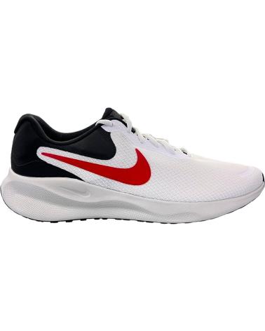 Man Zapatillas deporte NIKE FB2207-102 REVOLUTION 7  WHITE-FIRE RED-BLACK-PHOTON DUST