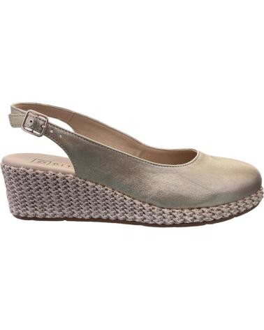 Sandalias PITILLOS  de Mujer ZAPATOS ABIERTOS CUNA 5567 ORO  VARIOS COLORES