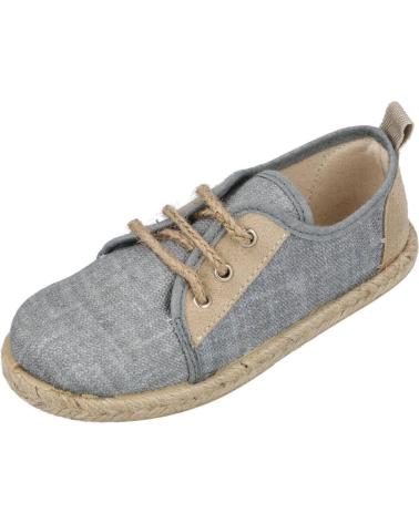 Chaussures BUBBLE BOBBLE  pour Garçon 270 ALPARGATAS ESPARTO NINO  ANTRACITA