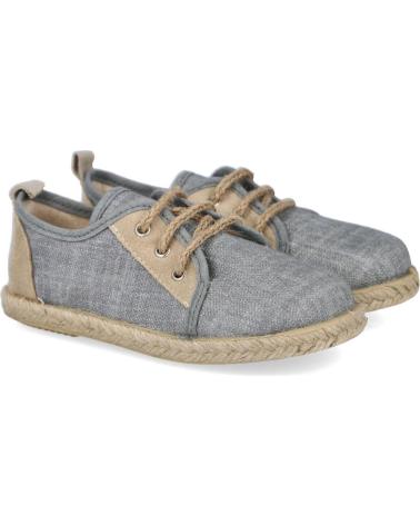 Chaussures BUBBLE BOBBLE  pour Garçon 270 ALPARGATAS ESPARTO NINO  ANTRACITA