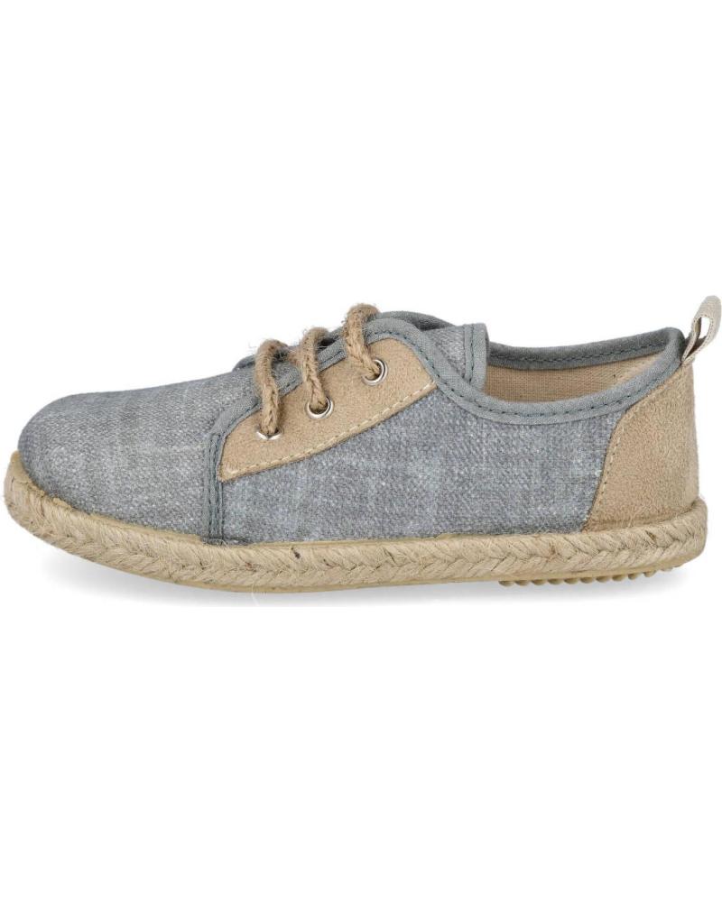 Chaussures BUBBLE BOBBLE  pour Garçon 270 ALPARGATAS ESPARTO NINO  ANTRACITA