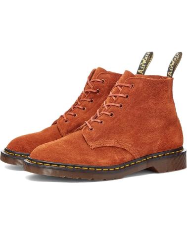 Man Mid boots DR MARTENS 101 UB DESERT OASIS SUEDE TAN RUST - 42  BROWN