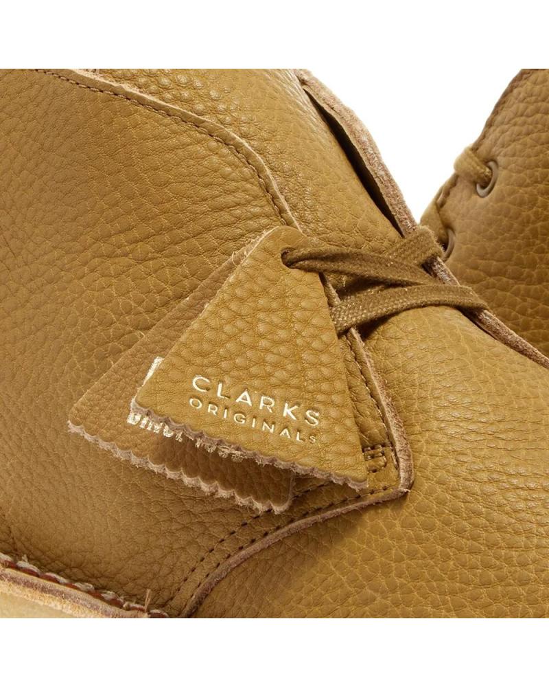 Clarks Originals Desert Boot – Stivali Uomo In Pelle Cera D’Api – 41 EU – Suola Crepe