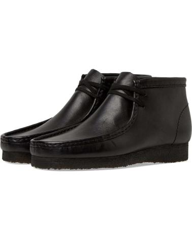 Botines CLARKS  de Hombre ORIGINALS WALLABEE BOOT LEATHER - 41  BLACK