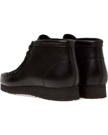 Botines CLARKS  de Hombre ORIGINALS WALLABEE BOOT LEATHER - 41  BLACK