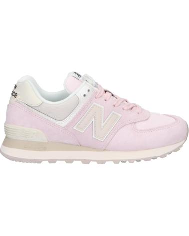 Sportivo NEW BALANCE  per Donna e Bambina WL574DL2 WL574V2  PINK GRANITE