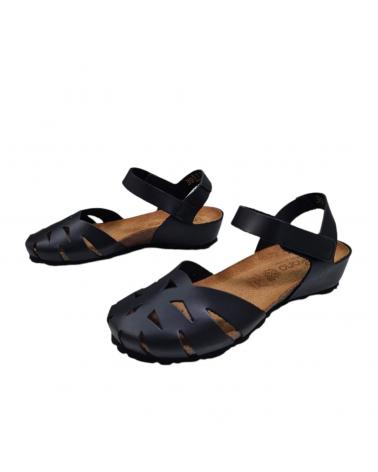 Sandalias de Mujer YOKONO SANDALIA PIEL NEGRO