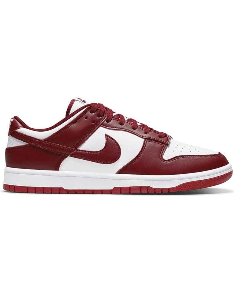 Deportivas NIKE  de Mujer y Hombre y Niño ZAPATILLAS SNEAKERS DUNK LOW RETRO EN COLOR  ROJO