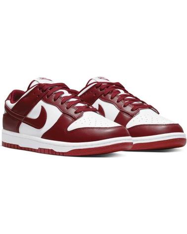 Deportivas NIKE  de Mujer y Hombre y Niño ZAPATILLAS SNEAKERS DUNK LOW RETRO EN COLOR  ROJO