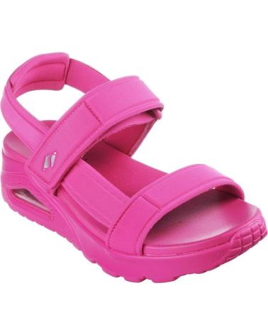 Woman Sandals SKECHERS UNO SANDAL FUCSIA