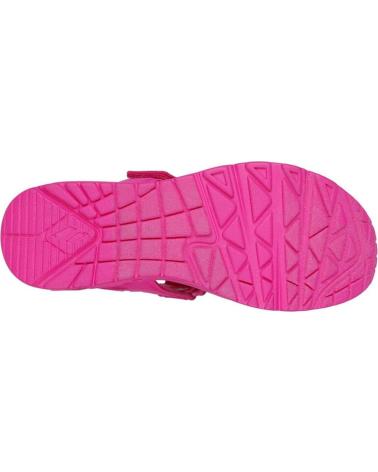 Woman Sandals SKECHERS UNO SANDAL FUCSIA