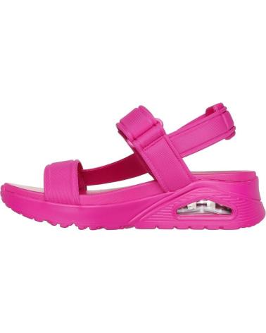 Woman Sandals SKECHERS UNO SANDAL FUCSIA