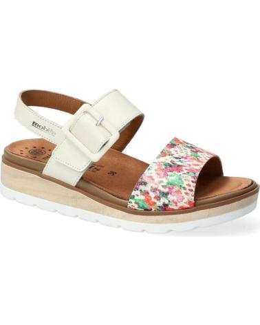 Sandalen MEPHISTO  für Damen MELYSA PIEL MULTICOL  BLANCO