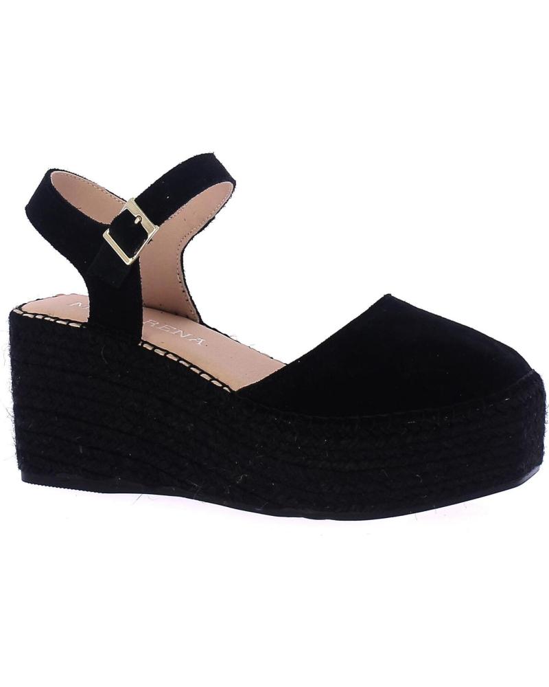 Woman Sandals MACARENA ALPARGATAS JUSTY  NEGRO