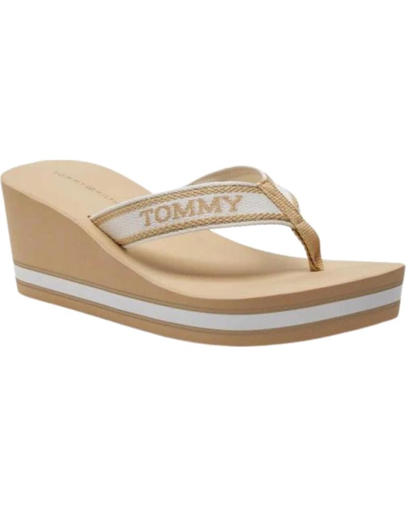 Woman Sandals TOMMY HILFIGER CHANCLAS MUJER TOMMY FW07903  MARRóN