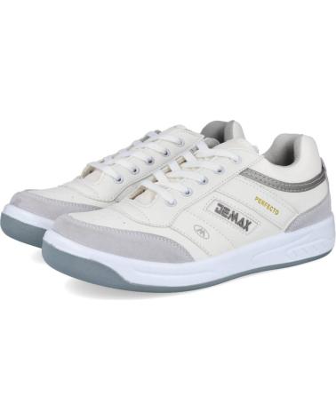 Sportif pour Homme BUBBLE BOBBLE P800-16B ZAPATILLAS DEPORTIVAS HOMBRE BLANCO GRIS