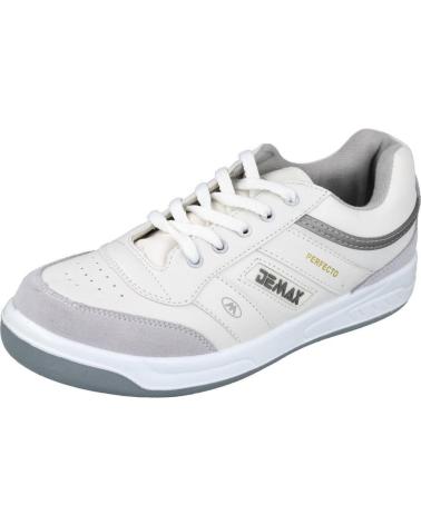 Sportif pour Homme BUBBLE BOBBLE P800-16B ZAPATILLAS DEPORTIVAS HOMBRE BLANCO GRIS