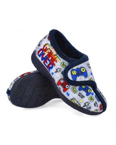 Calzado de casa de Niño CABRERA 8403 ZAPATILLAS DE CASA NINO GRIS