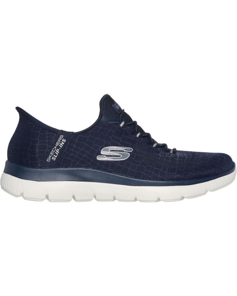 Scarpe sport SKECHERS  per Donna 150128 ZAPATILLAS CASUAL DE MUJER SLIP  AZUL MARINO