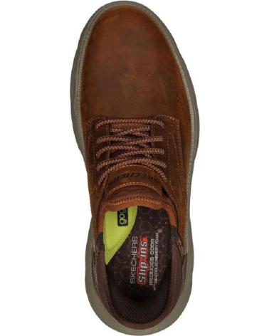 Scarpe sport SKECHERS  per Uomo 205046 ZAPATILLAS CASUAL DE HOMBRE SLIP INS  CUERO