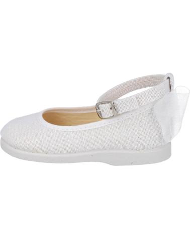 Ballerines pour Fille BUBBLE BOBBLE 912 MERCEDITAS LONA NINA BLANCO