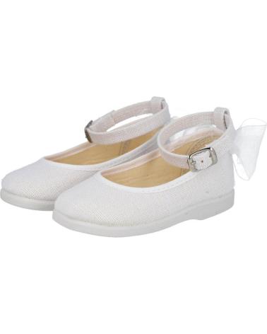 Ballerines pour Fille BUBBLE BOBBLE 912 MERCEDITAS LONA NINA BLANCO