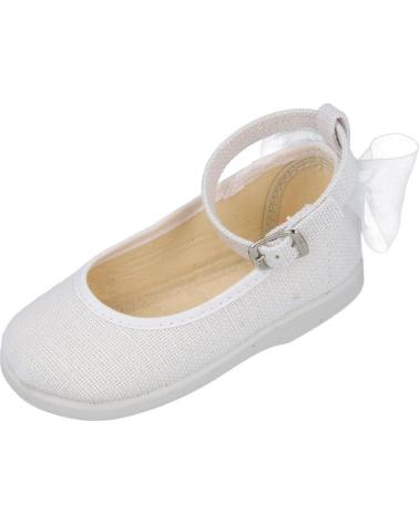 Ballerines pour Fille BUBBLE BOBBLE 912 MERCEDITAS LONA NINA BLANCO