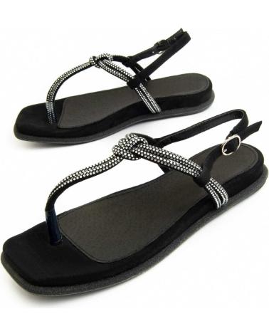Sandalias MONTEVITA  de Mujer PRINS  BLACK