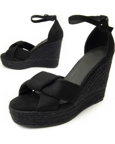 Woman Sandals MONTEVITA SPARTO501  BLACK